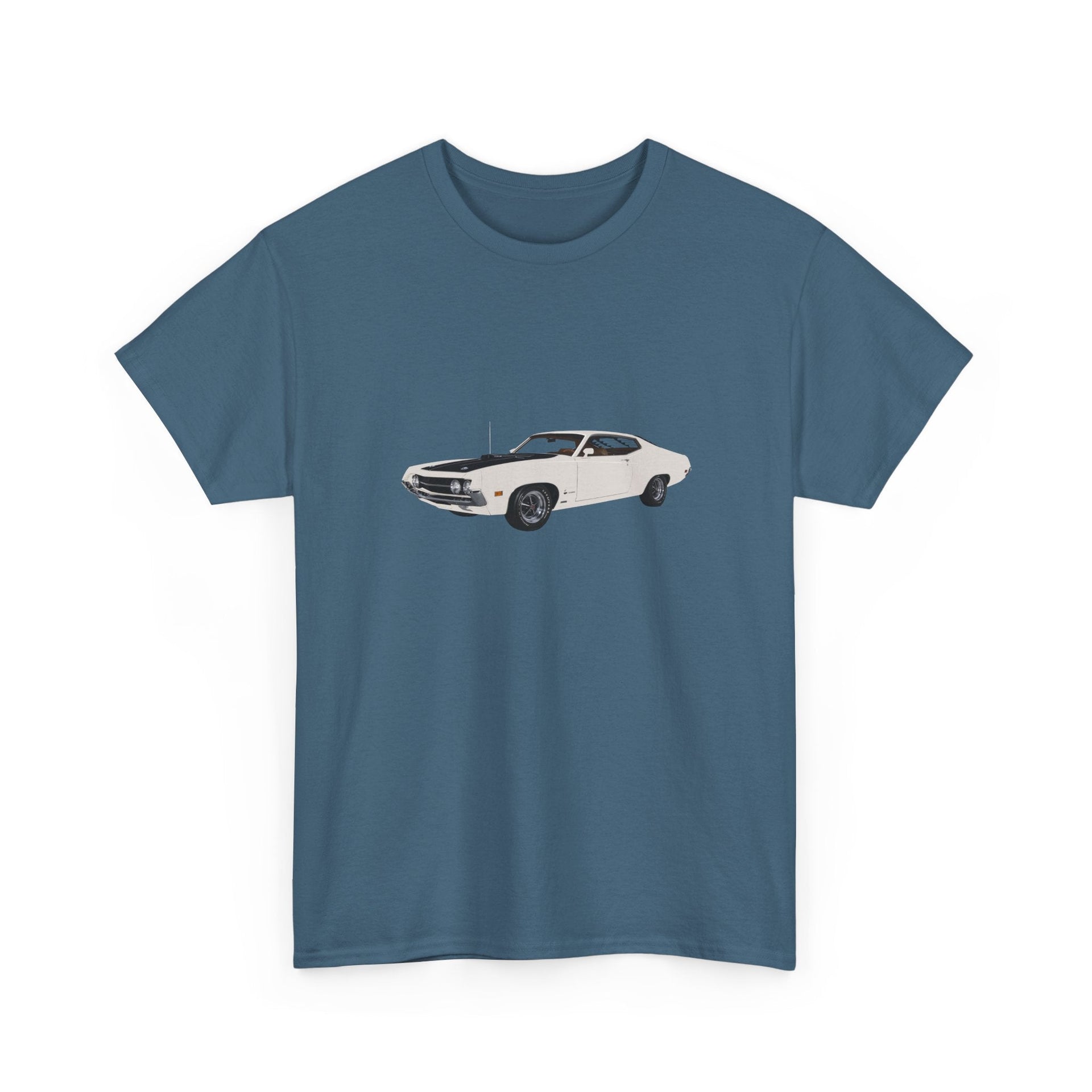 1970 Ford Torino Cobra T-shirt - Cars, Trucks & Cycles - Harvey Ltd