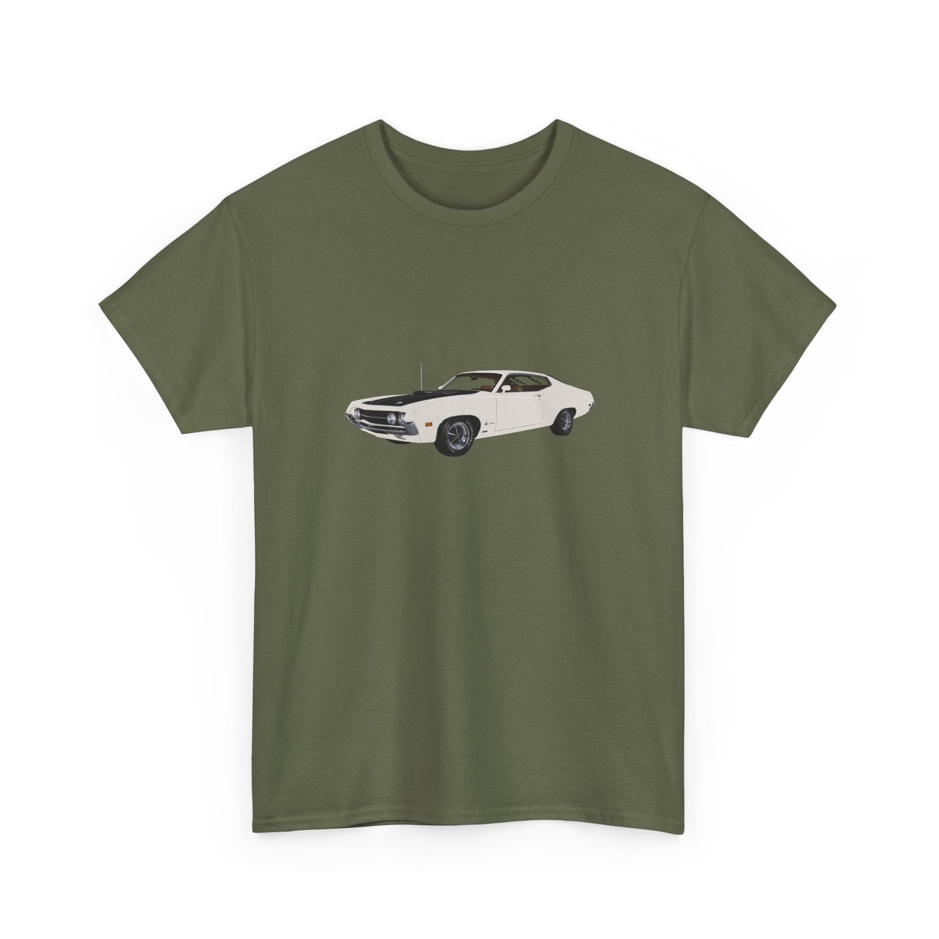 1970 Ford Torino Cobra T-shirt - Cars, Trucks & Cycles - Harvey Ltd