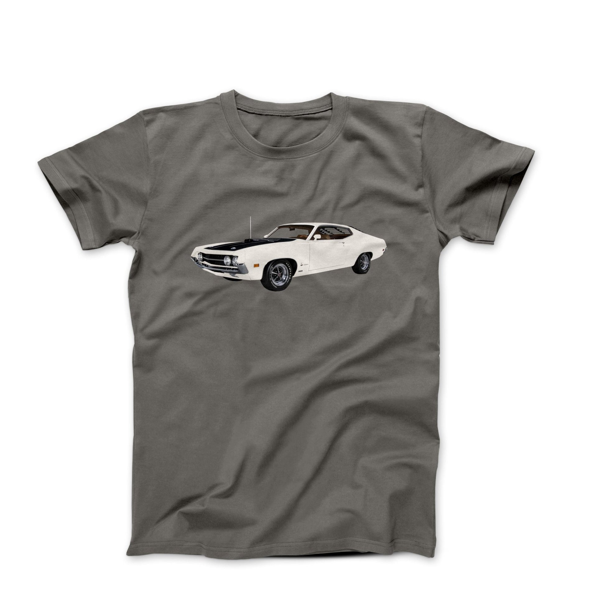 1970 Ford Torino Cobra T-shirt - Cars, Trucks & Cycles - Harvey Ltd