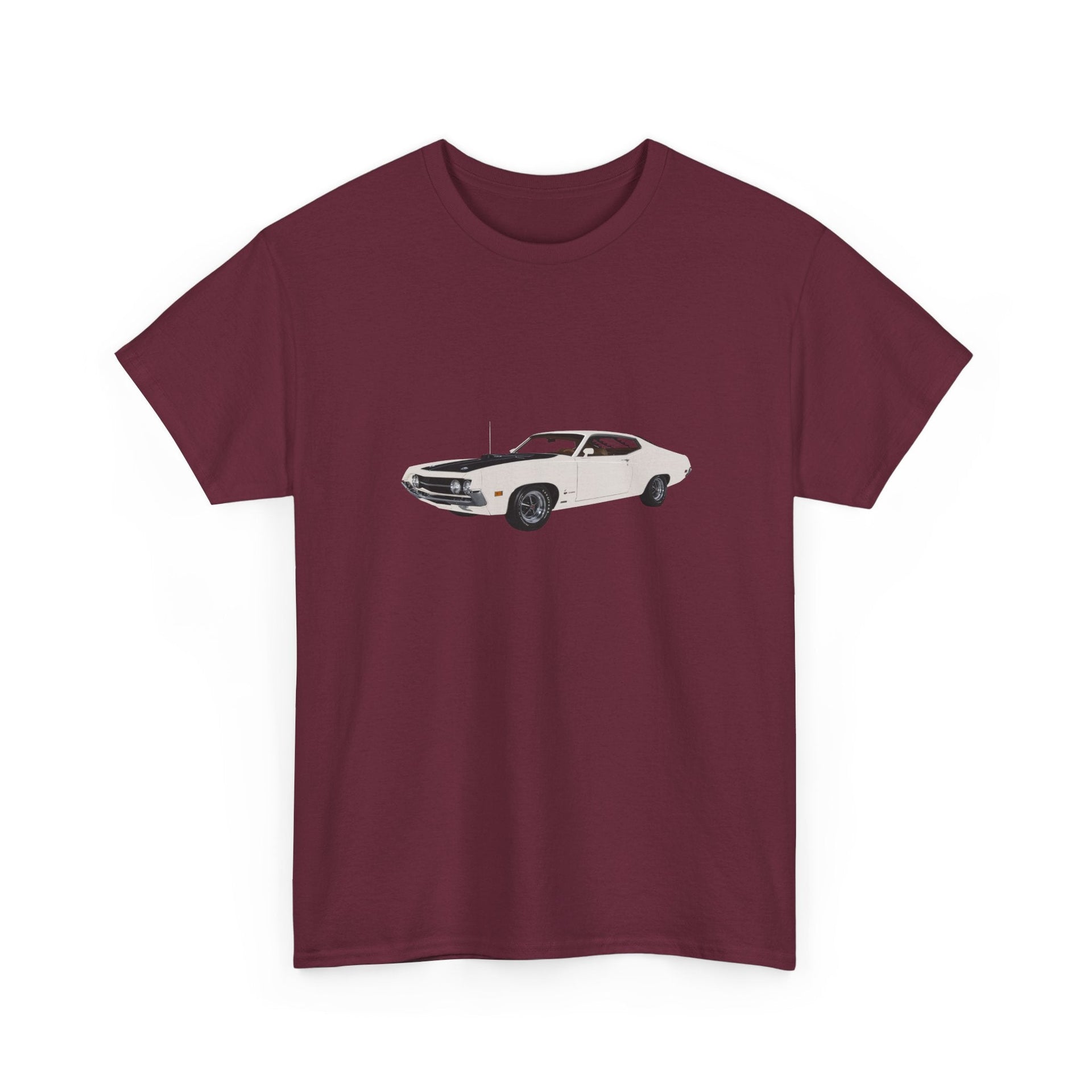 1970 Ford Torino Cobra T-shirt - Cars, Trucks & Cycles - Harvey Ltd