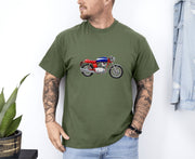 1970 MV Augusta 750S Motorcycle T-shirt - Cars, Trucks & Cycles - Harvey Ltd