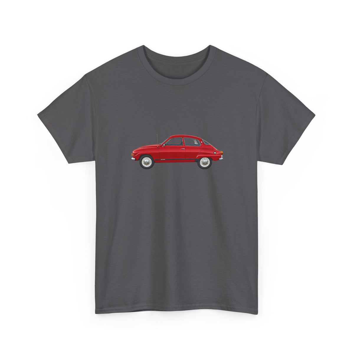 1970 SAAB 96 Two-door Sedan T-shirt - Cars, Trucks & Cycles - Harvey Ltd