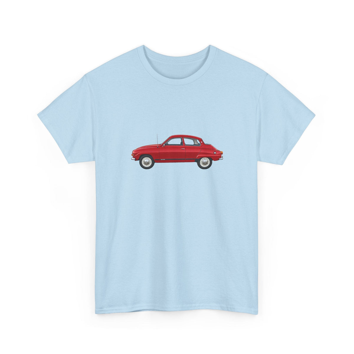1970 SAAB 96 Two-door Sedan T-shirt - Cars, Trucks & Cycles - Harvey Ltd
