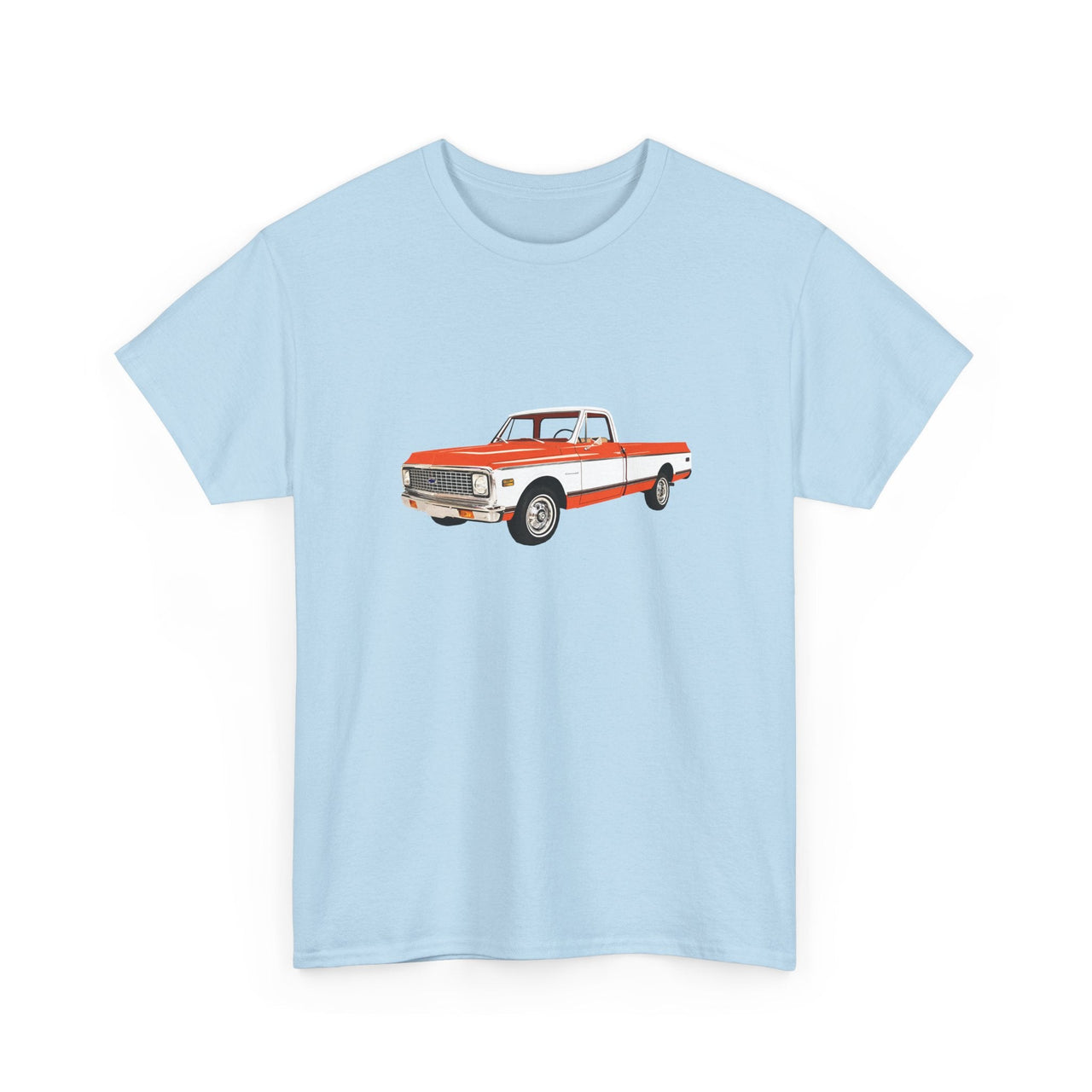 1971 Chevy C10 Cheyenne Pickup T-shirt - Cars, Trucks & Cycles - Harvey Ltd
