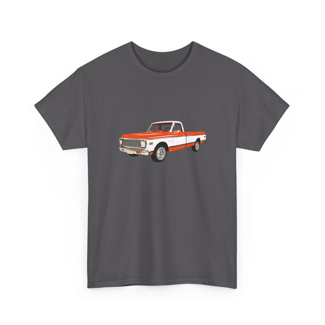 1971 Chevy C10 Cheyenne Pickup T-shirt - Cars, Trucks & Cycles - Harvey Ltd