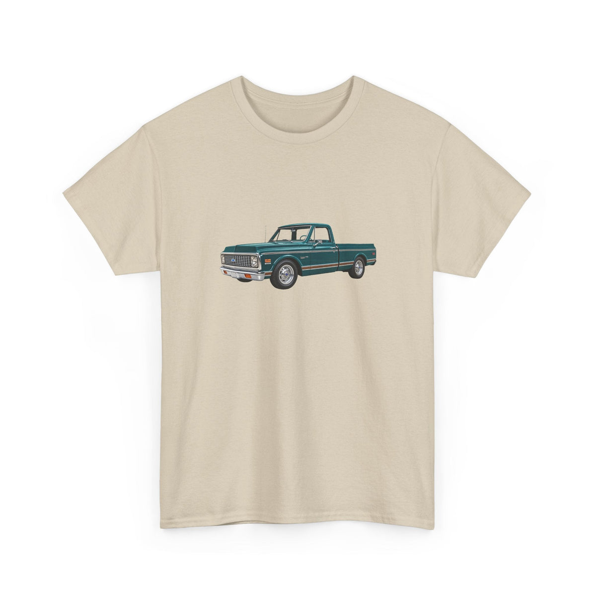 1971 Chevy C10 Pickup Truck T-shirt - Cars, Trucks & Cycles - Harvey Ltd