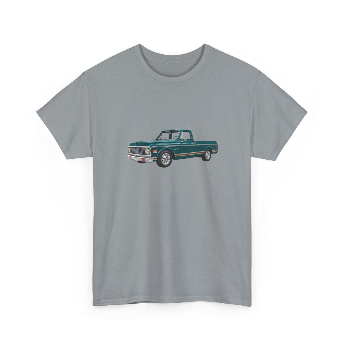 1971 Chevy C10 Pickup Truck T-shirt - Cars, Trucks & Cycles - Harvey Ltd
