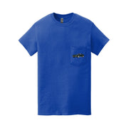 1971 Chevy Corvette Stingray Pocket T-shirt - Cars, Trucks & Cycles - Harvey Ltd