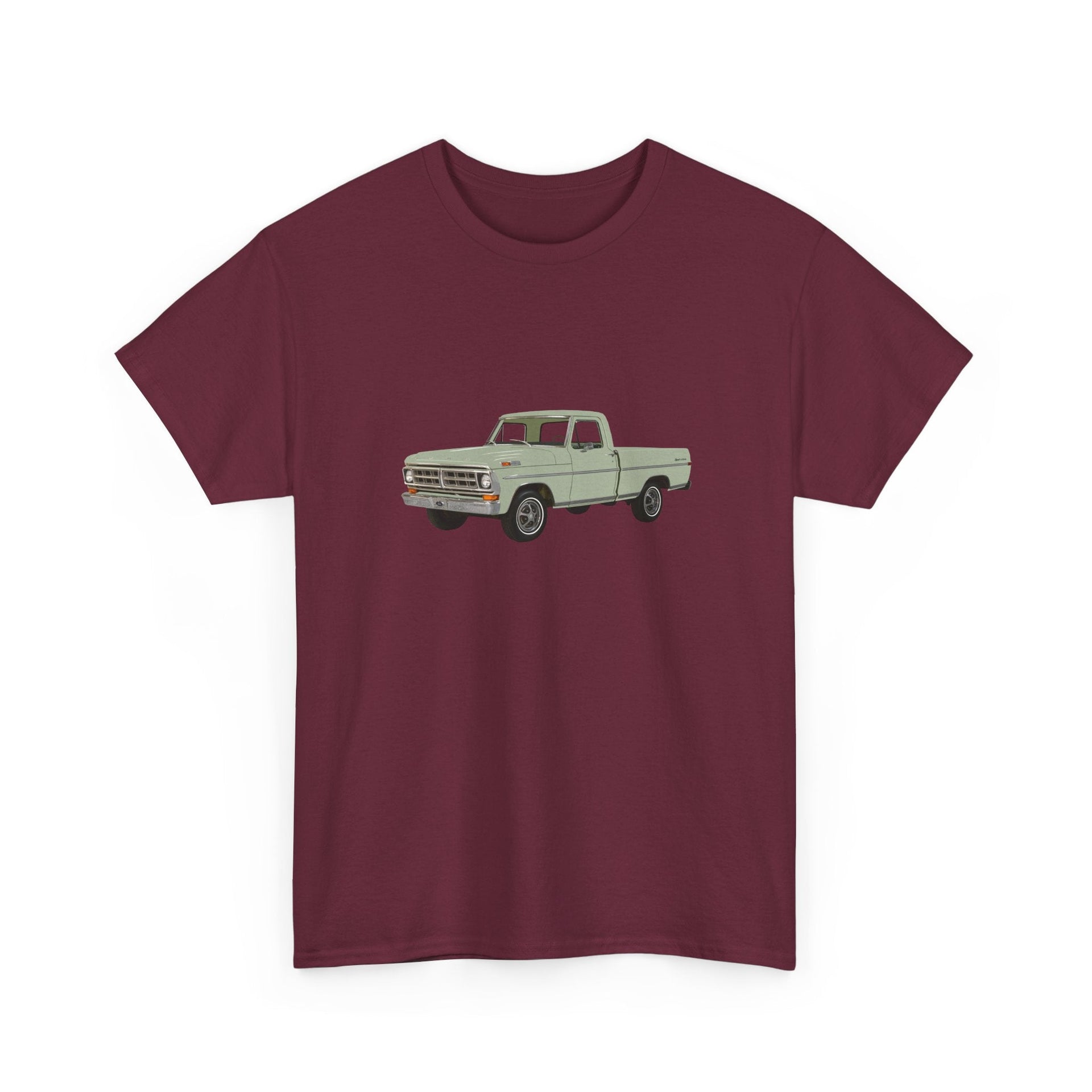 1971 Ford F - 100 Pickup Truck T-shirt - Cars, Trucks & Cycles - Harvey Ltd