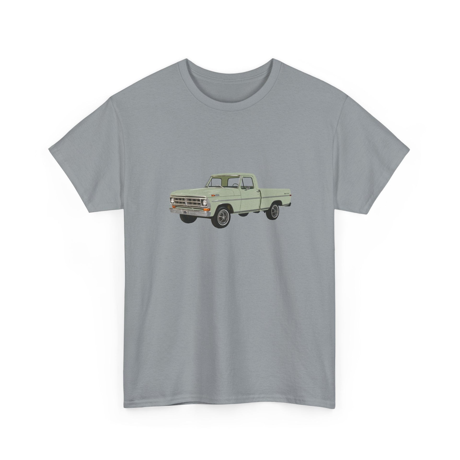 1971 Ford F - 100 Pickup Truck T-shirt - Cars, Trucks & Cycles - Harvey Ltd
