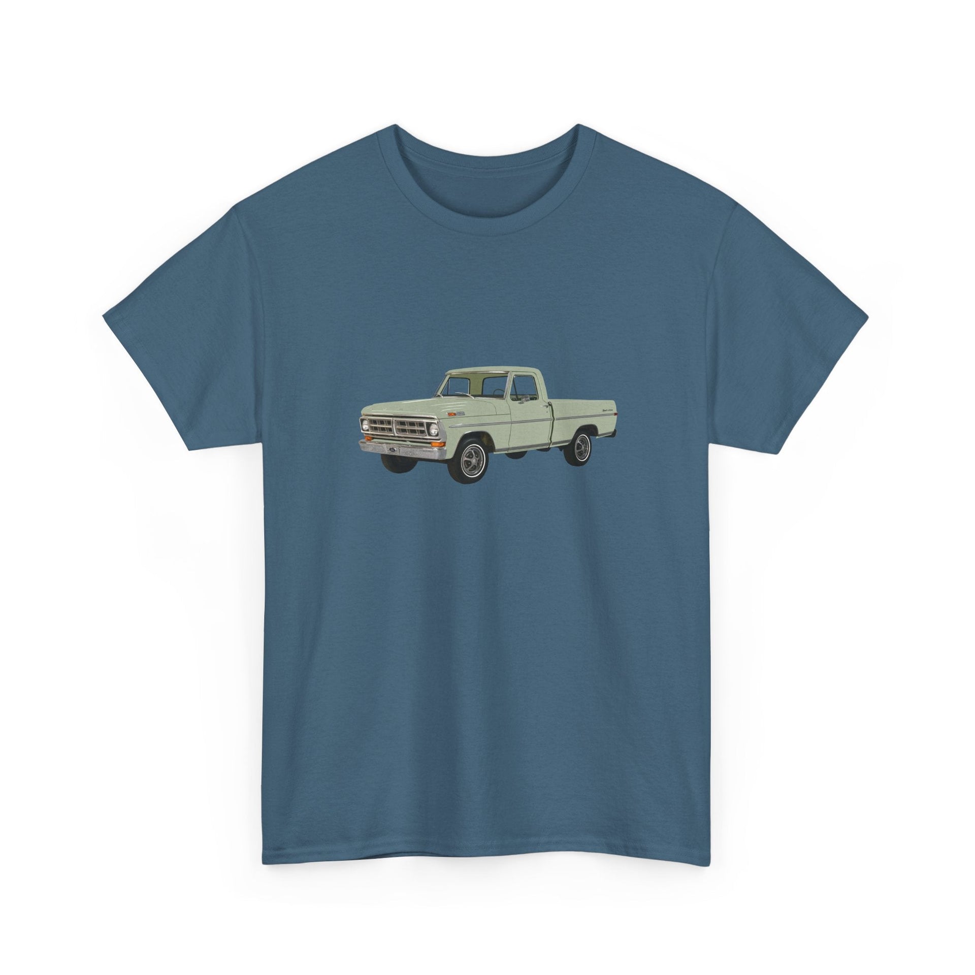 1971 Ford F - 100 Pickup Truck T-shirt - Cars, Trucks & Cycles - Harvey Ltd