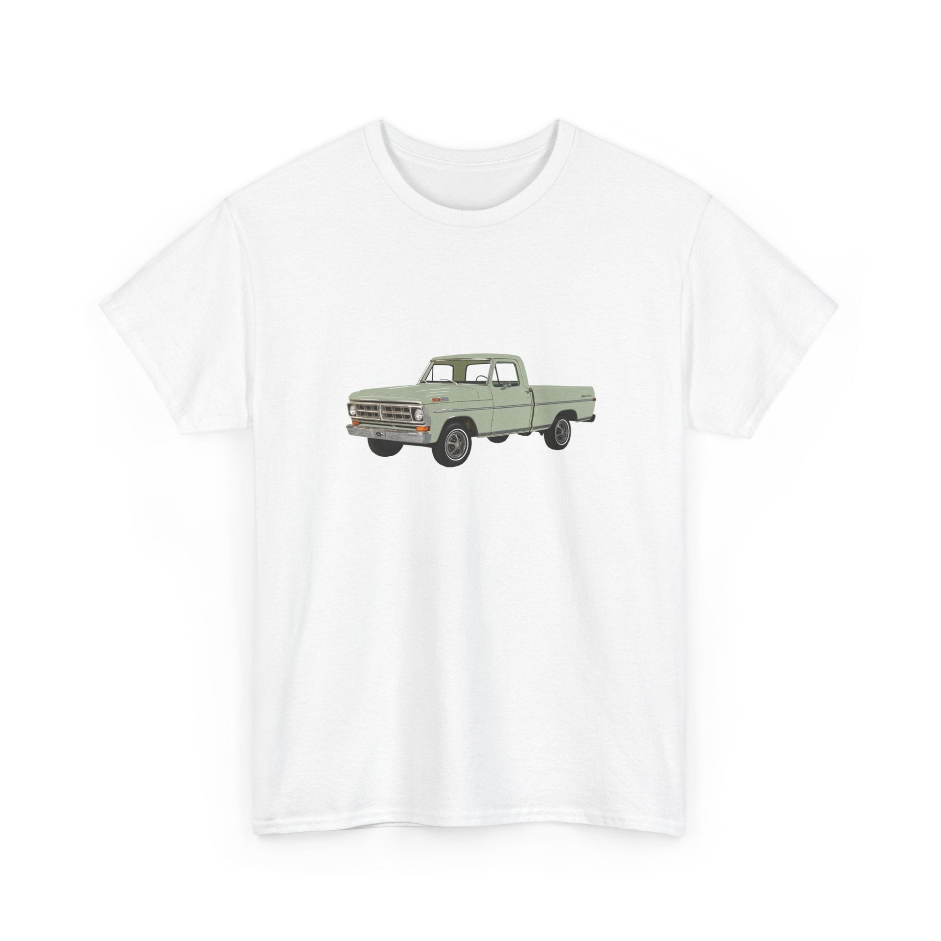 1971 Ford F - 100 Pickup Truck T-shirt - Cars, Trucks & Cycles - Harvey Ltd