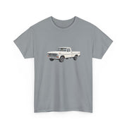 1971 Ford F-100 Wimbleton White Pickup T-shirt - Cars, Trucks & Cycles - Harvey Ltd