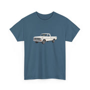1971 Ford F-100 Wimbleton White Pickup T-shirt - Cars, Trucks & Cycles - Harvey Ltd