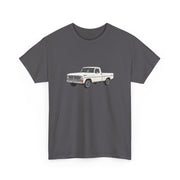 1971 Ford F-100 Wimbleton White Pickup T-shirt - Cars, Trucks & Cycles - Harvey Ltd