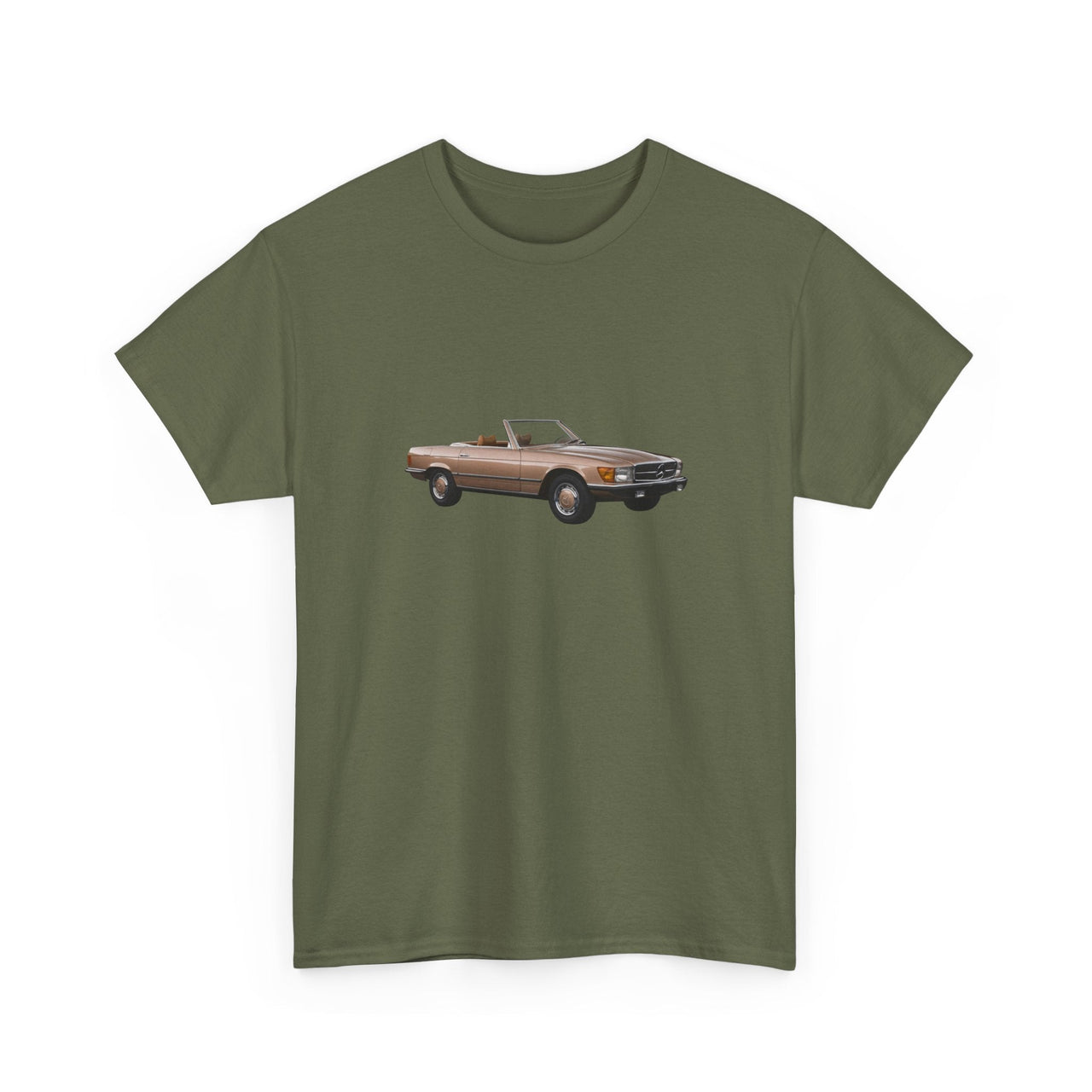 1971 Mercedes 350 SL (R107) T-shirt - Cars, Trucks & Cycles - Harvey Ltd