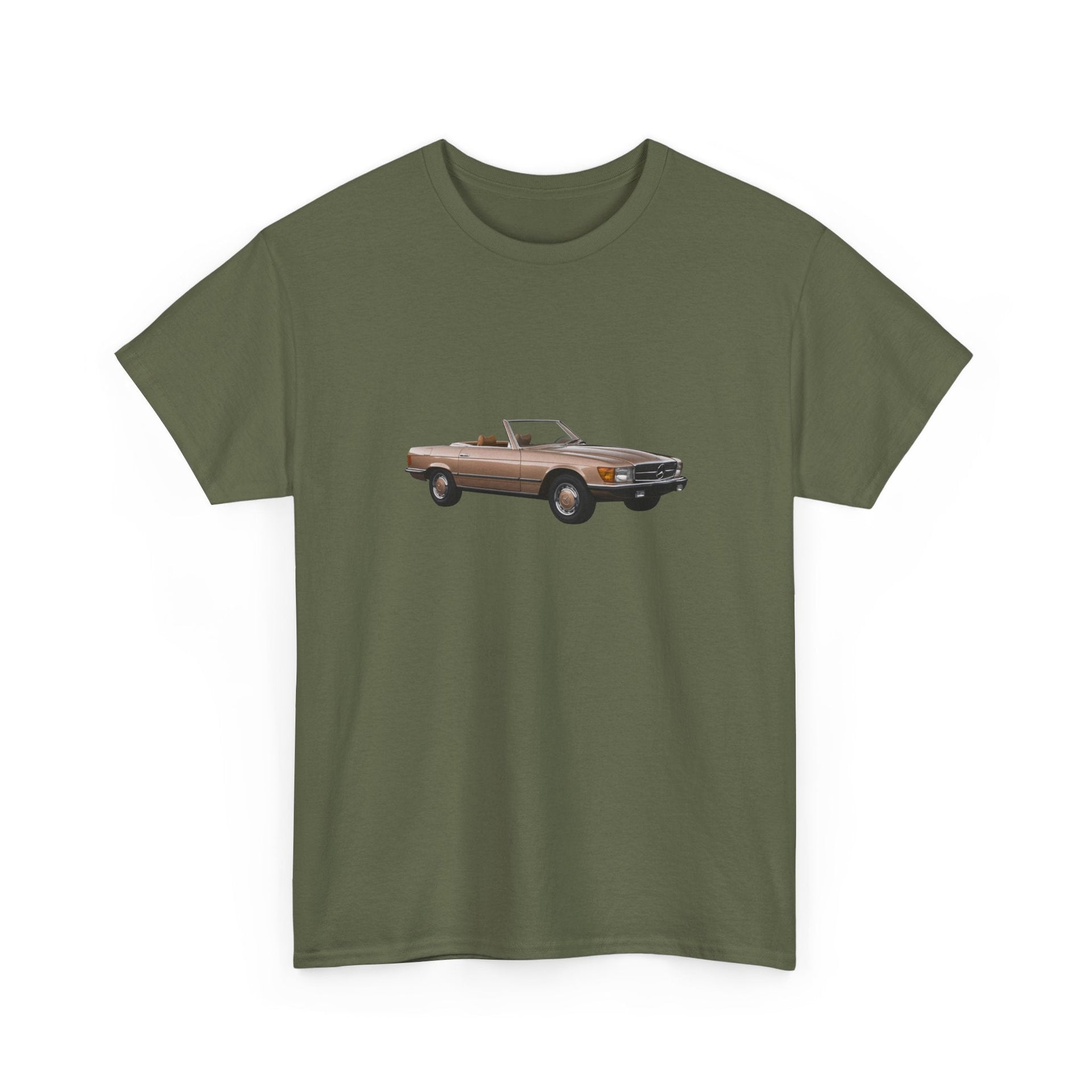 1971 Mercedes 350 SL (R107) T-shirt - Cars, Trucks & Cycles - Harvey Ltd