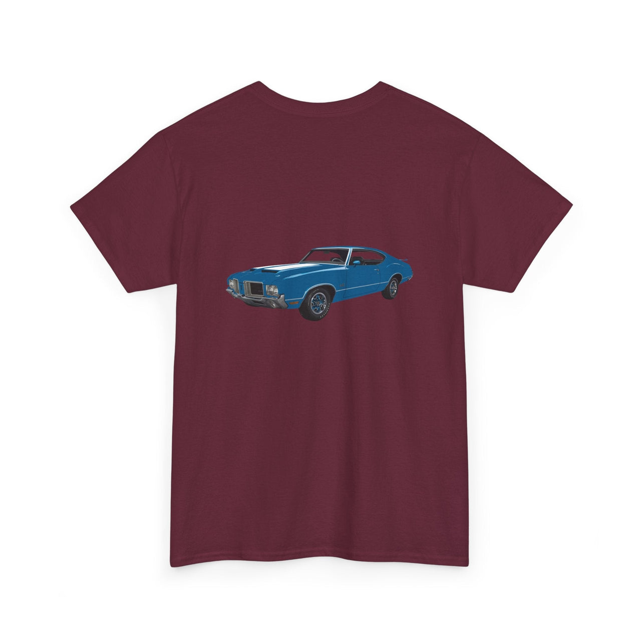 1971 Oldsmobile 442 2 - sided Print T-shirt - Cars, Trucks & Cycles - Harvey Ltd