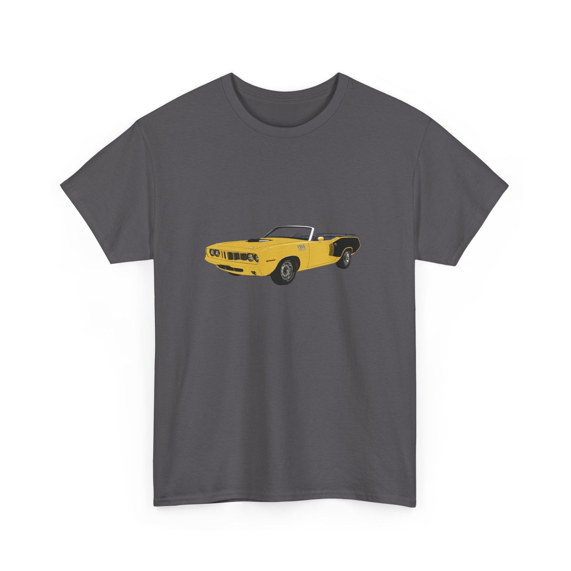 1971 Plymouth 'Cuda Convertible T-shirt - Cars, Trucks & Cycles - Harvey Ltd