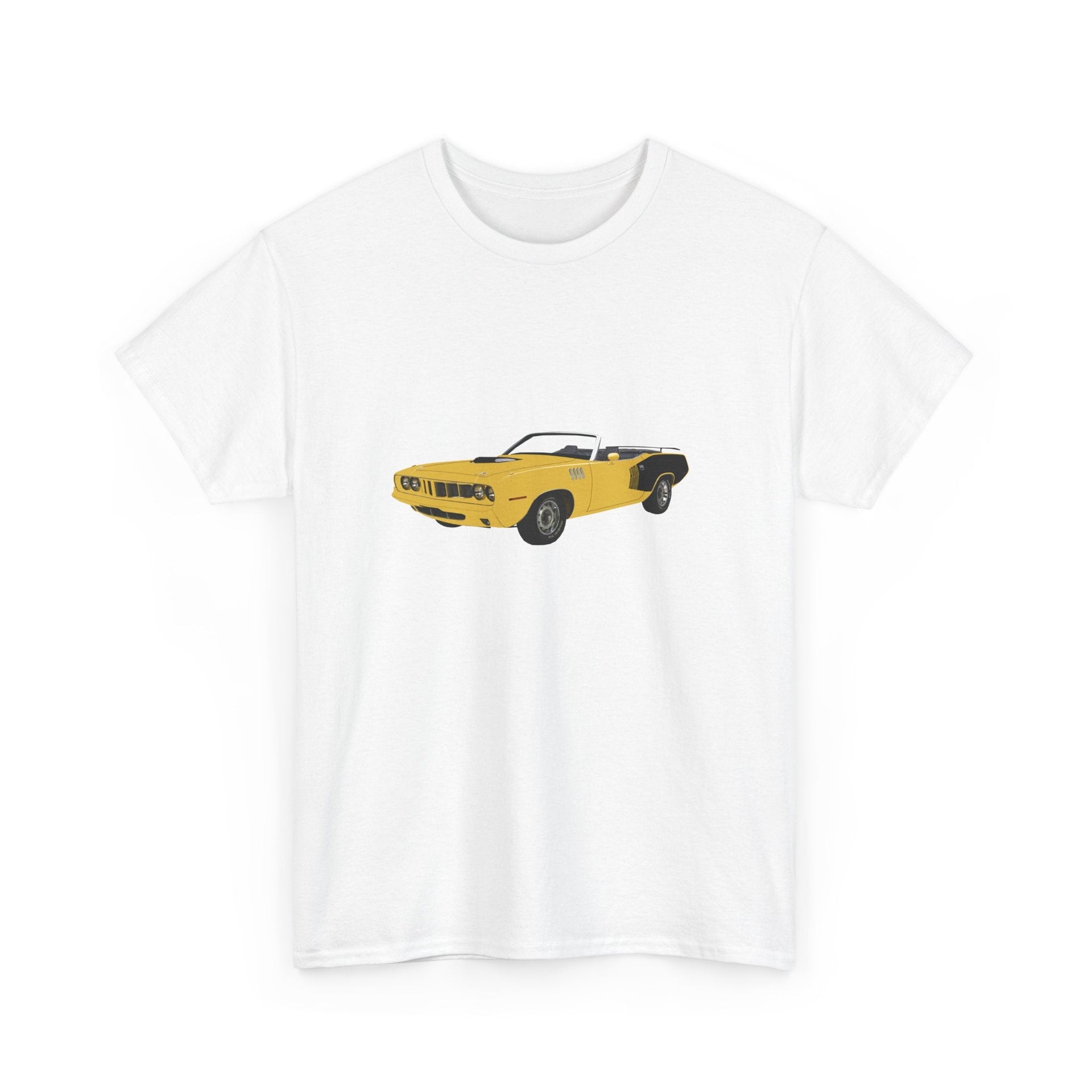 1971 Plymouth 'Cuda Convertible T-shirt - Cars, Trucks & Cycles - Harvey Ltd