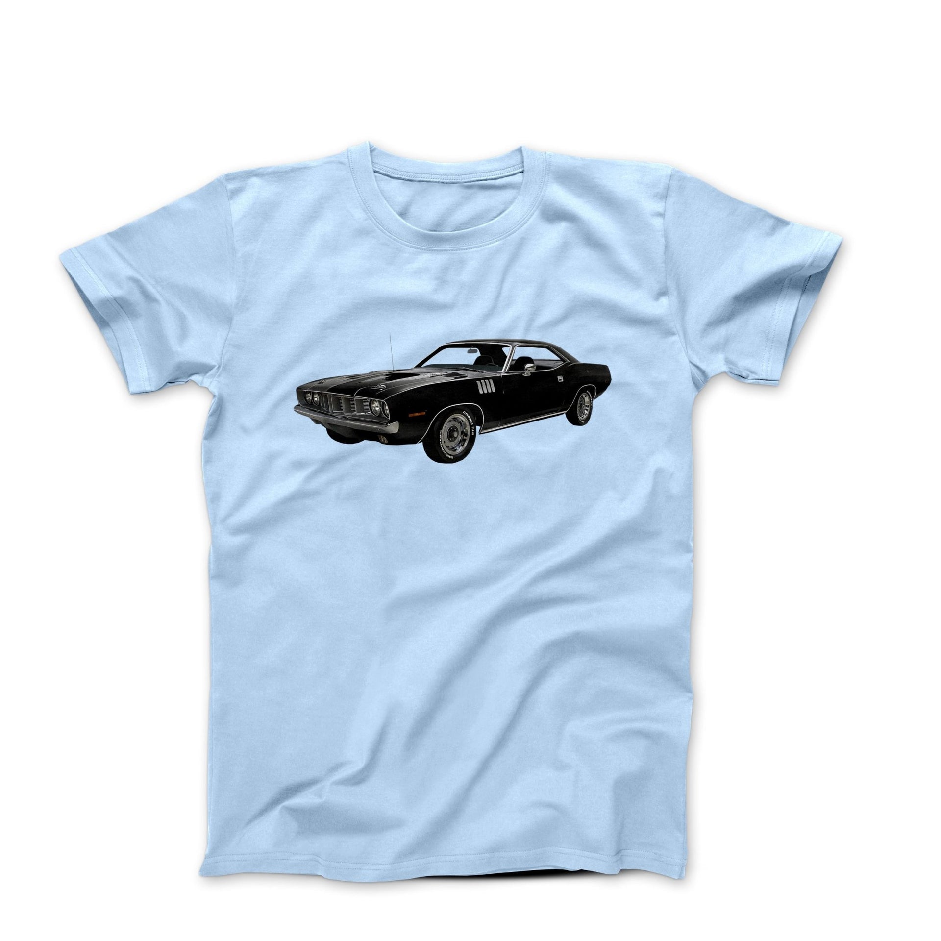 1971 Plymouth Hemi Barracuda Muscle Car T-shirt - Cars, Trucks & Cycles - Harvey Ltd