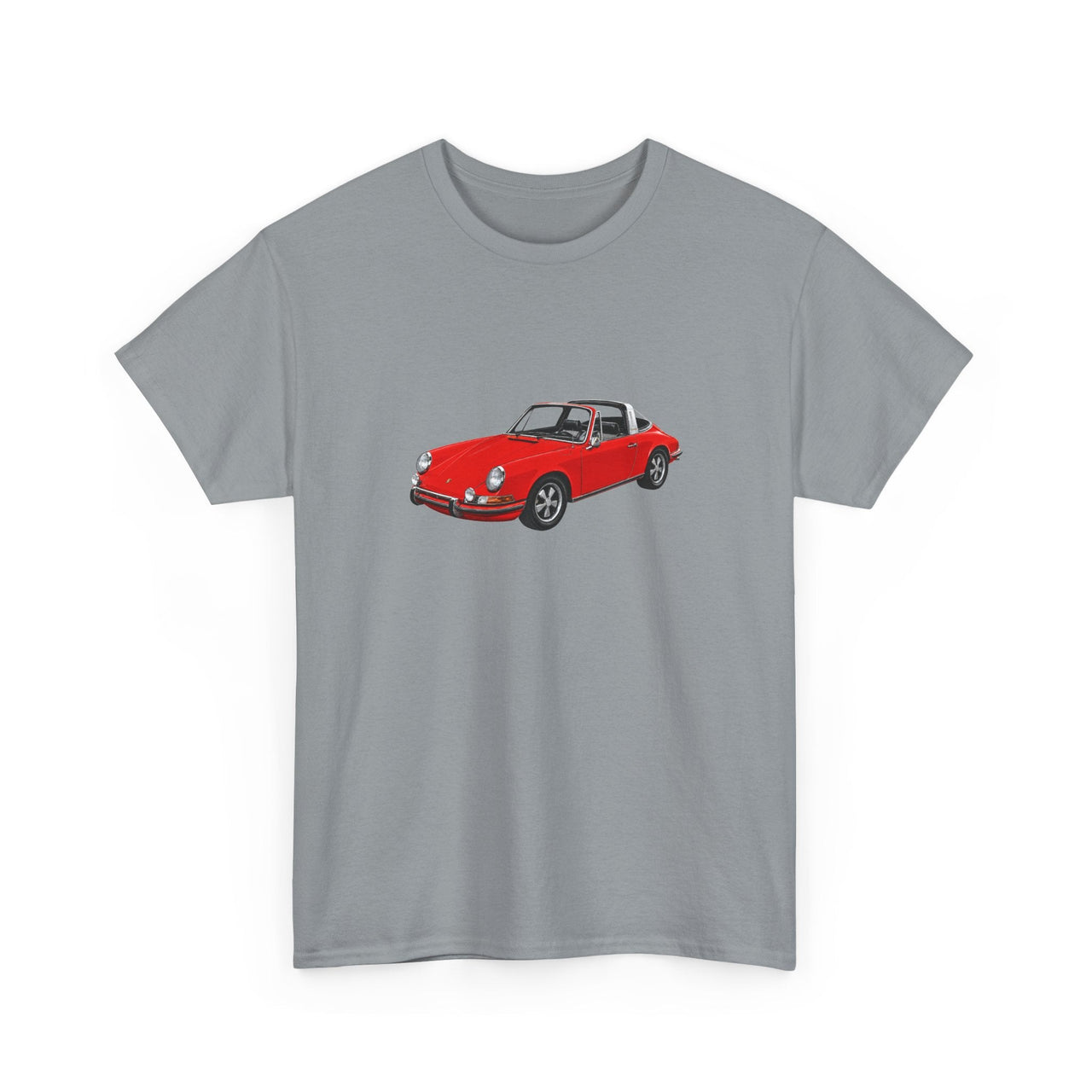 1971 Porsche 911T Targa Sports Car T-shirt - Cars, Trucks & Cycles - Harvey Ltd