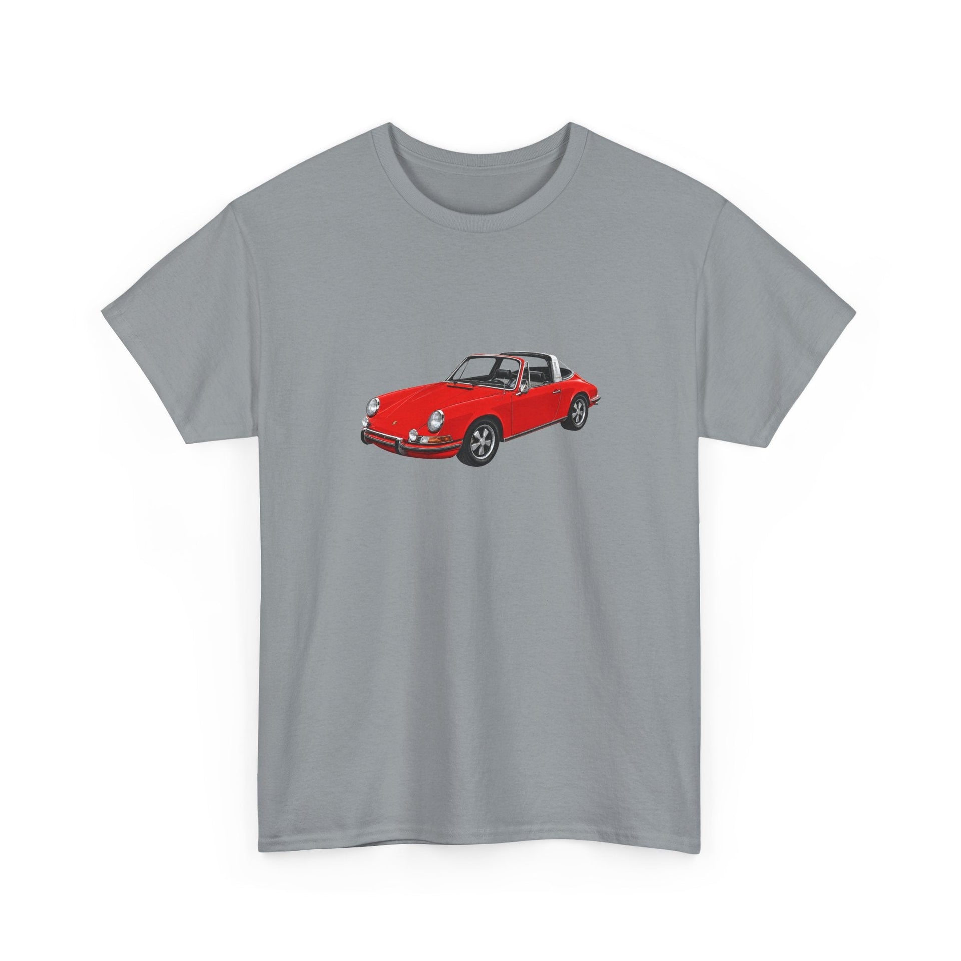 1971 Porsche 911T Targa Sports Car T-shirt - Cars, Trucks & Cycles - Harvey Ltd