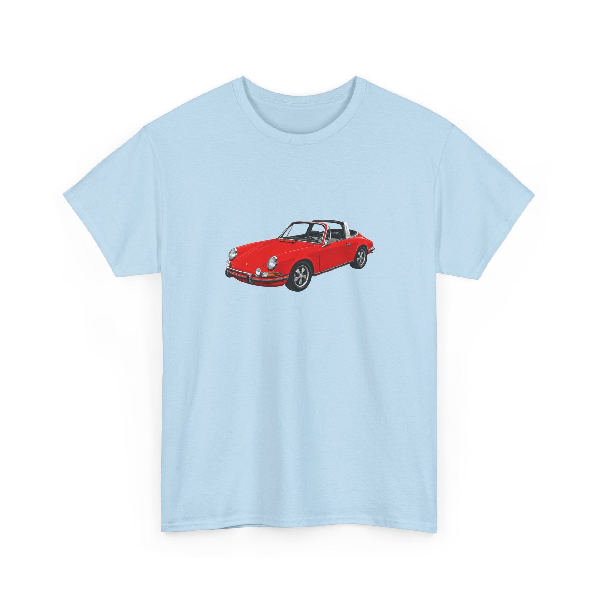 1971 Porsche 911T Targa Sports Car T-shirt - Cars, Trucks & Cycles - Harvey Ltd