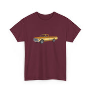 1972 Chevy C10 Ochre/Spanish Gold Pickup T-shirt - Cars, Trucks & Cycles - Harvey Ltd