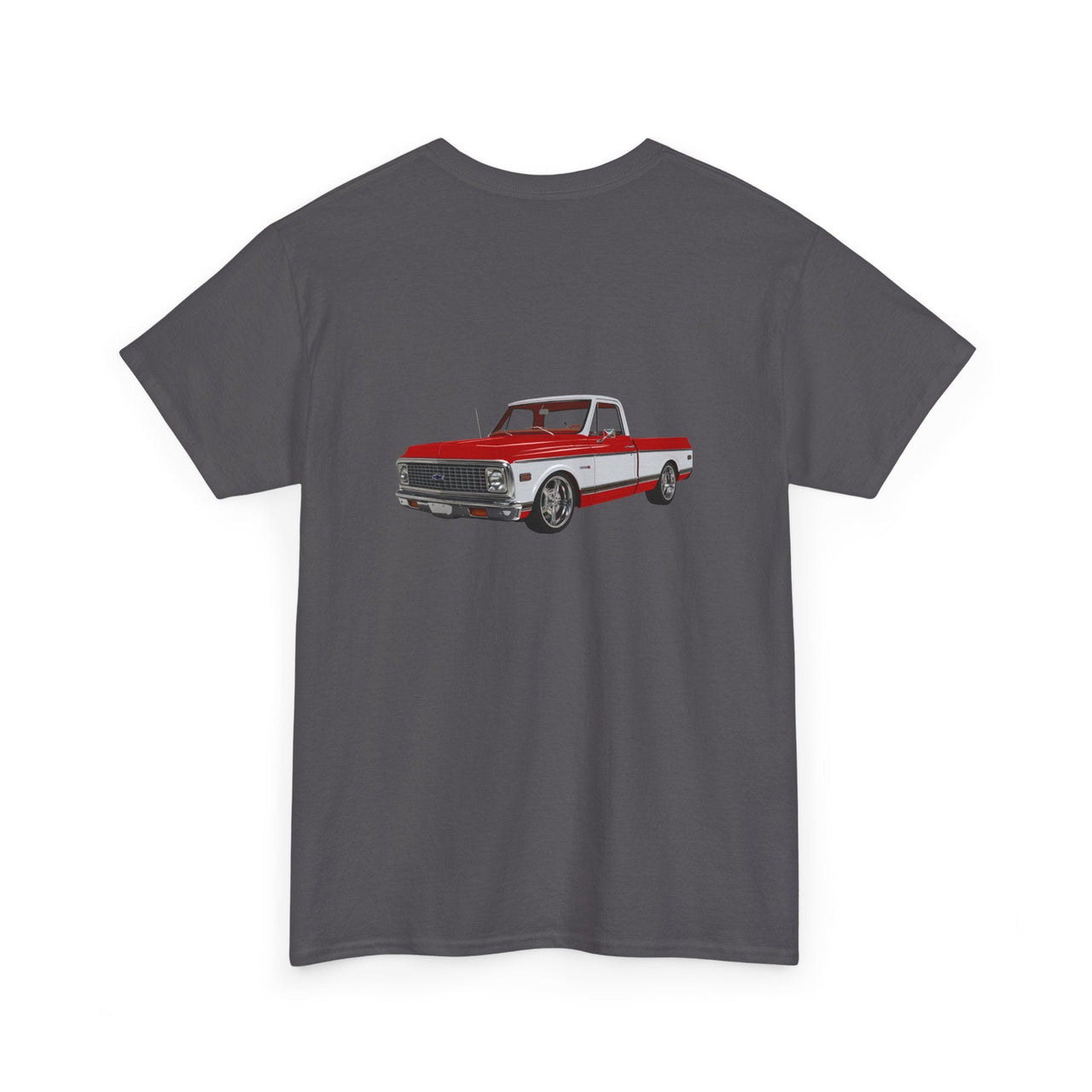 1972 Chevy C10 Pickup 2 - sided Print T-Shirt - Cars, Trucks & Cycles - Harvey Ltd