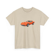 1972 Chevy Corvette Stingray Ontario Orange T-shirt - Cars, Trucks & Cycles - Harvey Ltd