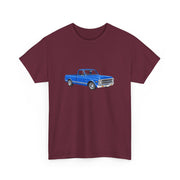 1972 Chevy LUV Pickup Clematis Blue T-shirt - Cars, Trucks & Cycles - Harvey Ltd