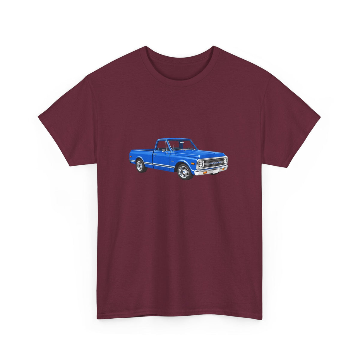 1972 Chevy LUV Pickup Clematis Blue T-shirt - Cars, Trucks & Cycles - Harvey Ltd