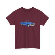 1972 Chevy LUV Pickup (Clematis Blue) T-shirt - Cars, Trucks & Cycles - Harvey Ltd