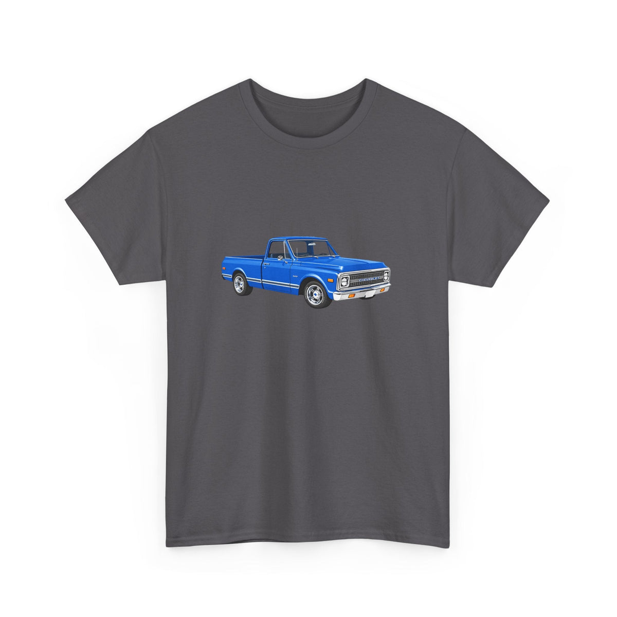 1972 Chevy LUV Pickup Clematis Blue T-shirt - Cars, Trucks & Cycles - Harvey Ltd
