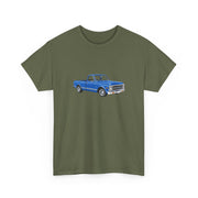 1972 Chevy LUV Pickup (Clematis Blue) T-shirt - Cars, Trucks & Cycles - Harvey Ltd