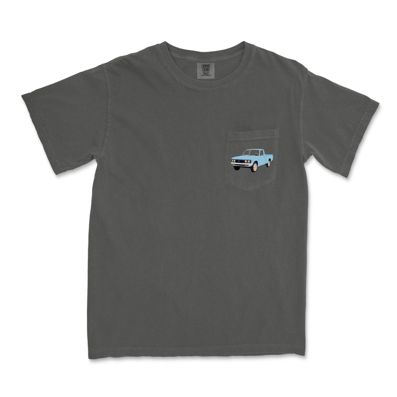 1972 Chevy LUV Pickup Garment-Dyed Pocket T-shirt - Cars, Trucks & Cycles - Harvey Ltd