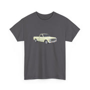 1972 Chevy LUV Pickup (Weldonia White) T-shirt - Cars, Trucks & Cycles - Harvey Ltd