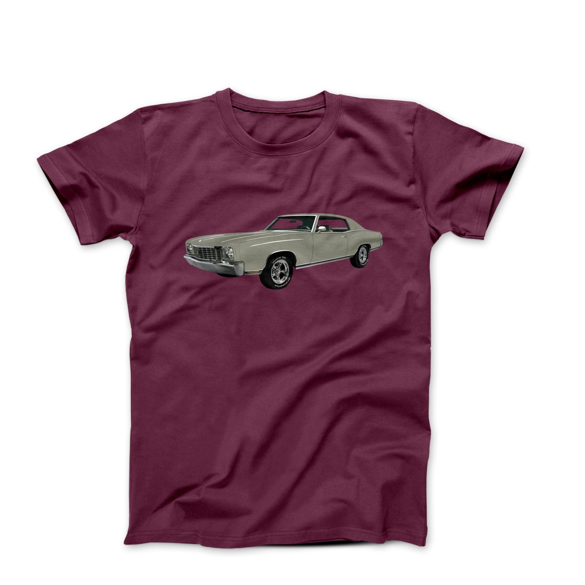 1972 Chevy Monte Carlo SS Coupe T-shirt - Cars, Trucks & Cycles - Harvey Ltd