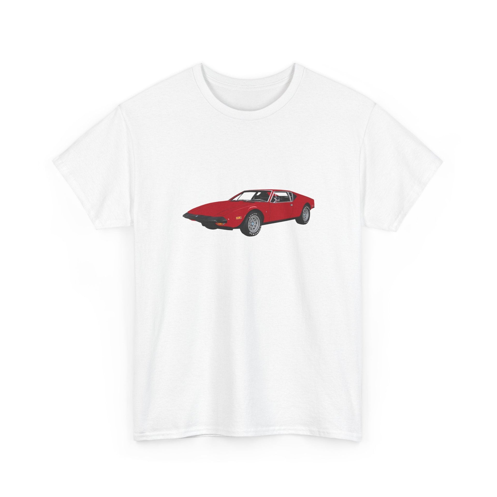 1972 De Tomaso Panther L T-shirt - Cars, Trucks & Cycles - Harvey Ltd