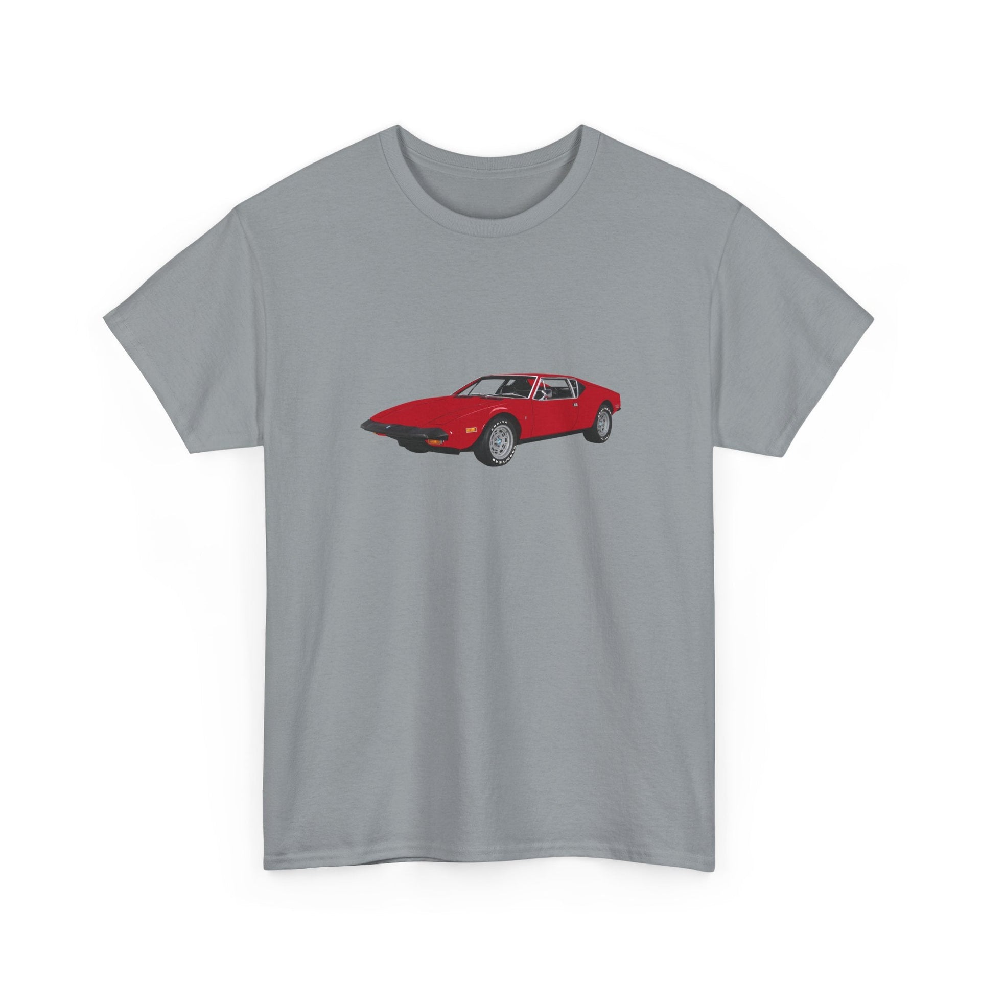 1972 De Tomaso Panther L T-shirt - Cars, Trucks & Cycles - Harvey Ltd