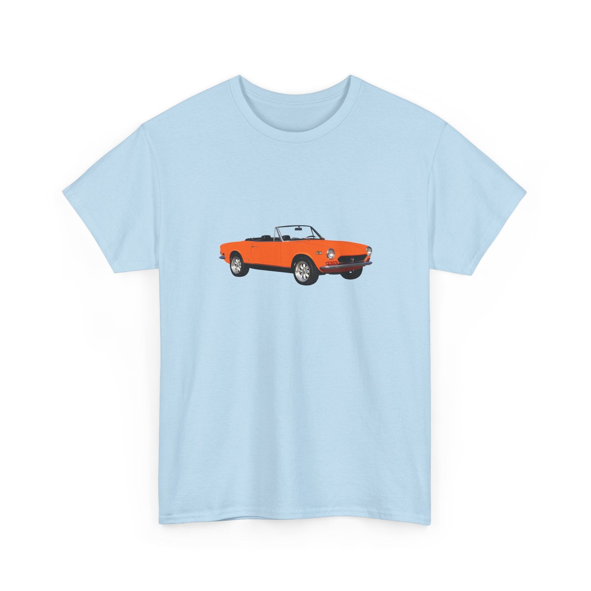 1972 Fiat 124 Spider Roadster T-shirt - Cars, Trucks & Cycles - Harvey Ltd