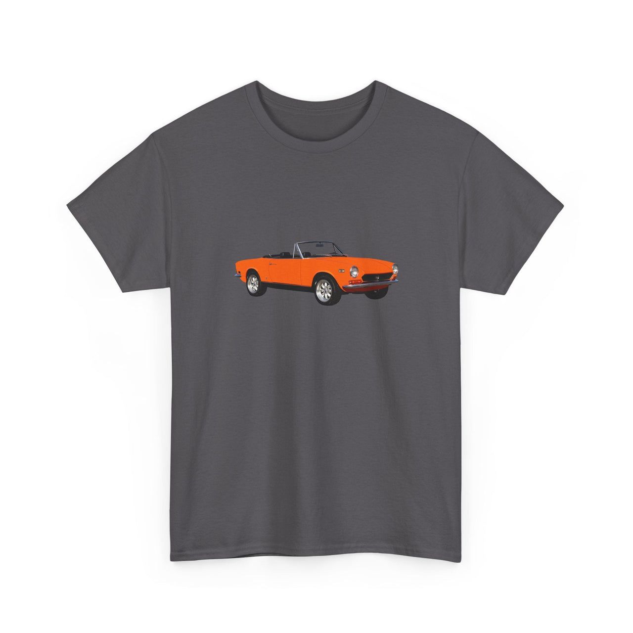 1972 Fiat 124 Spider Roadster T-shirt - Cars, Trucks & Cycles - Harvey Ltd