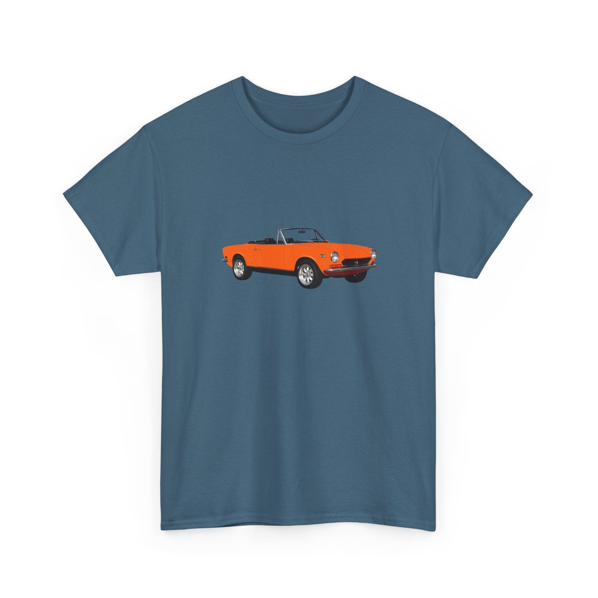 1972 Fiat 124 Spider Roadster T-shirt - Cars, Trucks & Cycles - Harvey Ltd