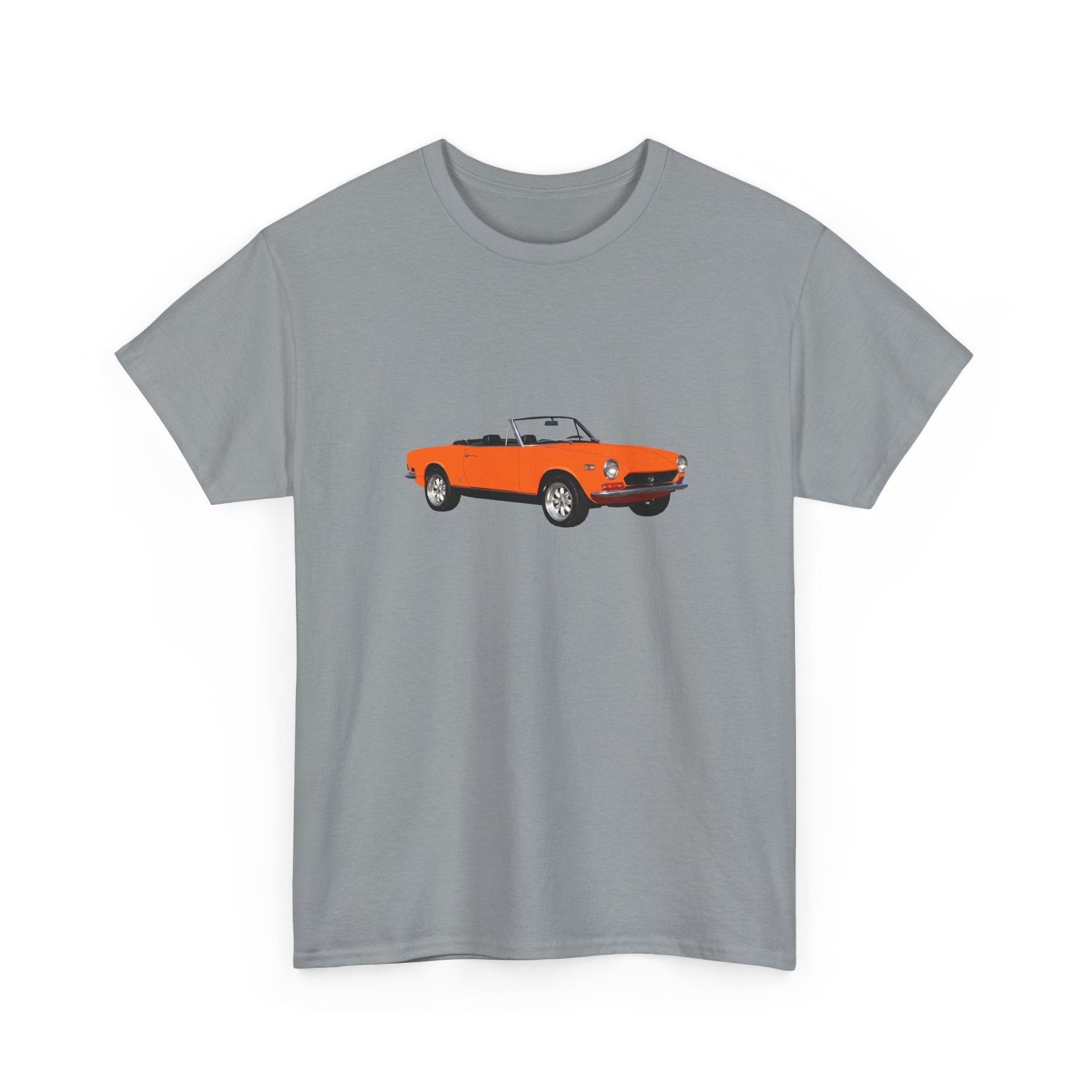 1972 Fiat 124 Spider Roadster T-shirt - Cars, Trucks & Cycles - Harvey Ltd