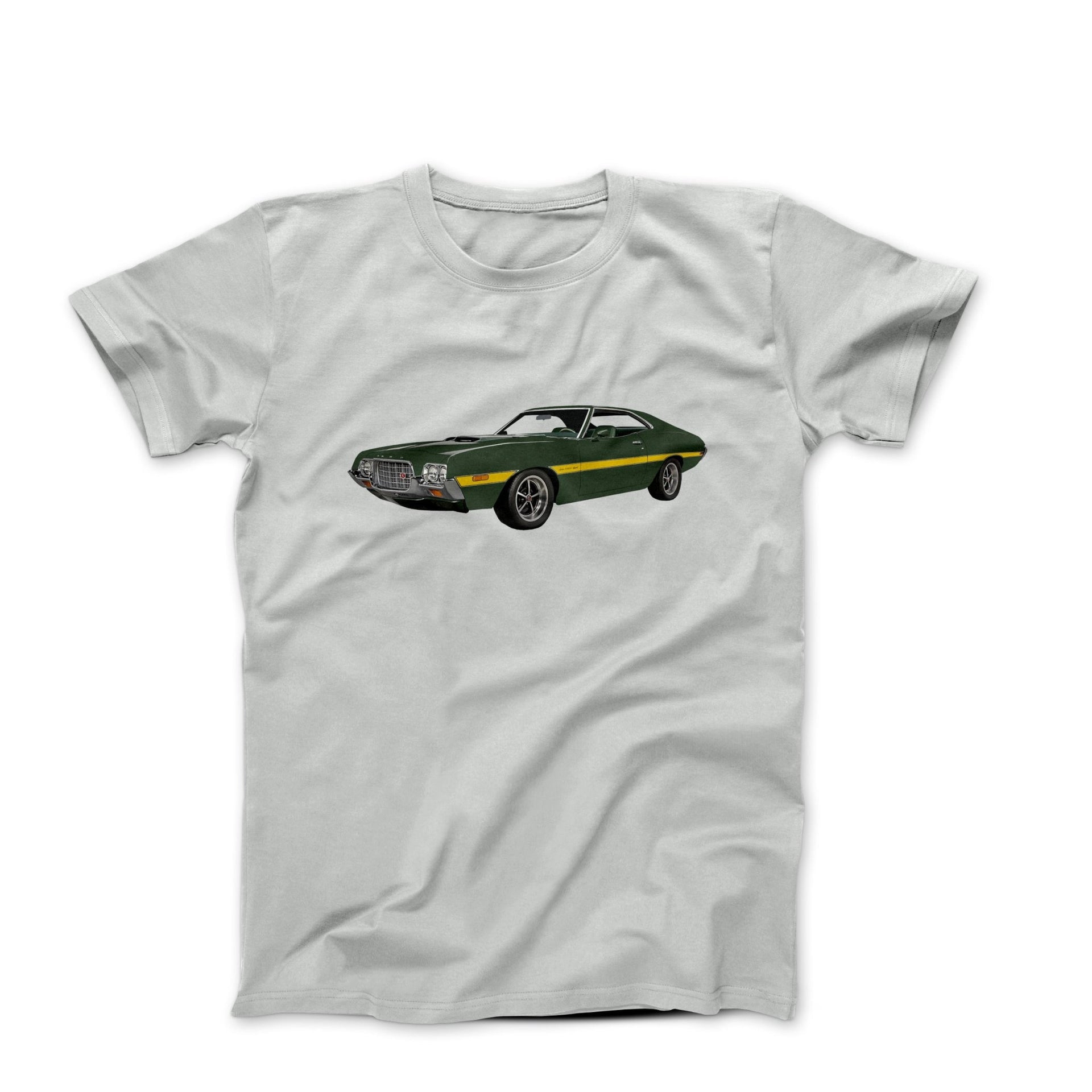 1972 Ford Gran Torino Sport T-shirt - Cars, Trucks & Cycles - Harvey Ltd