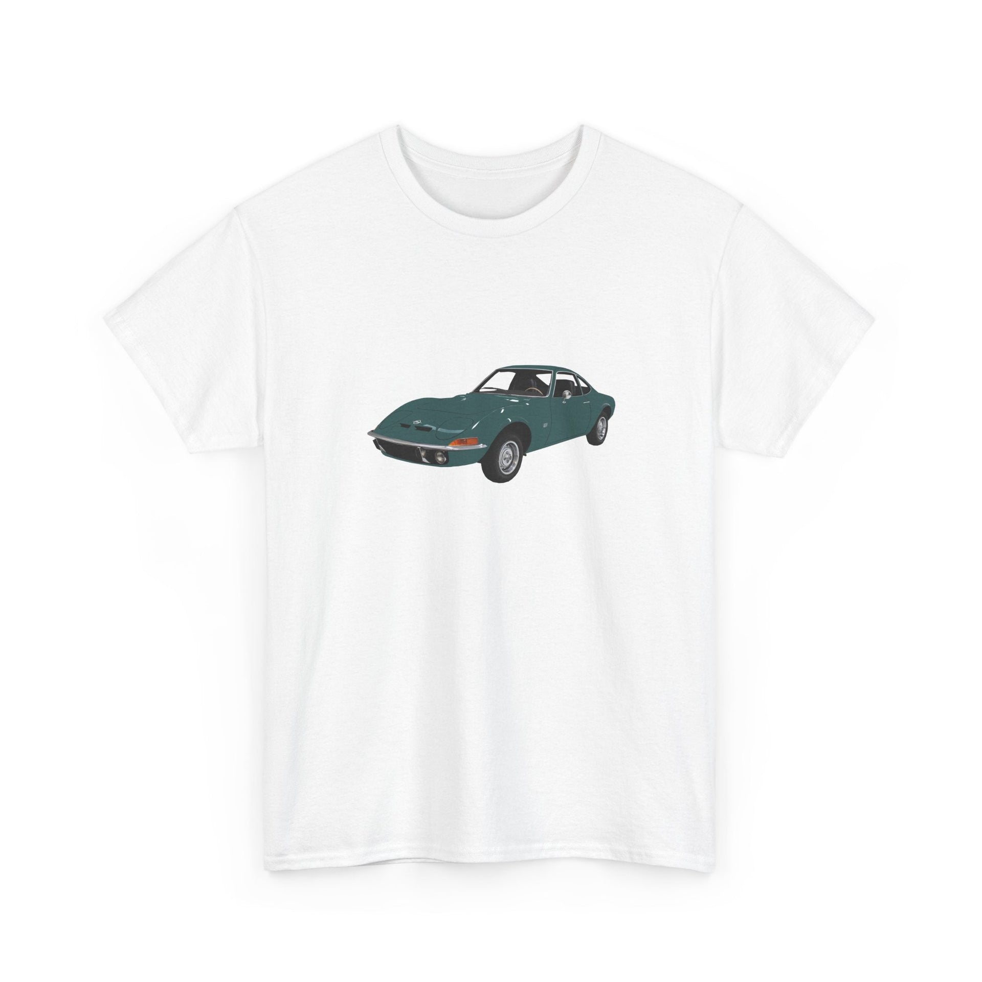 1972 Opel GT Sports Coupe T-shirt - Cars, Trucks & Cycles - Harvey Ltd