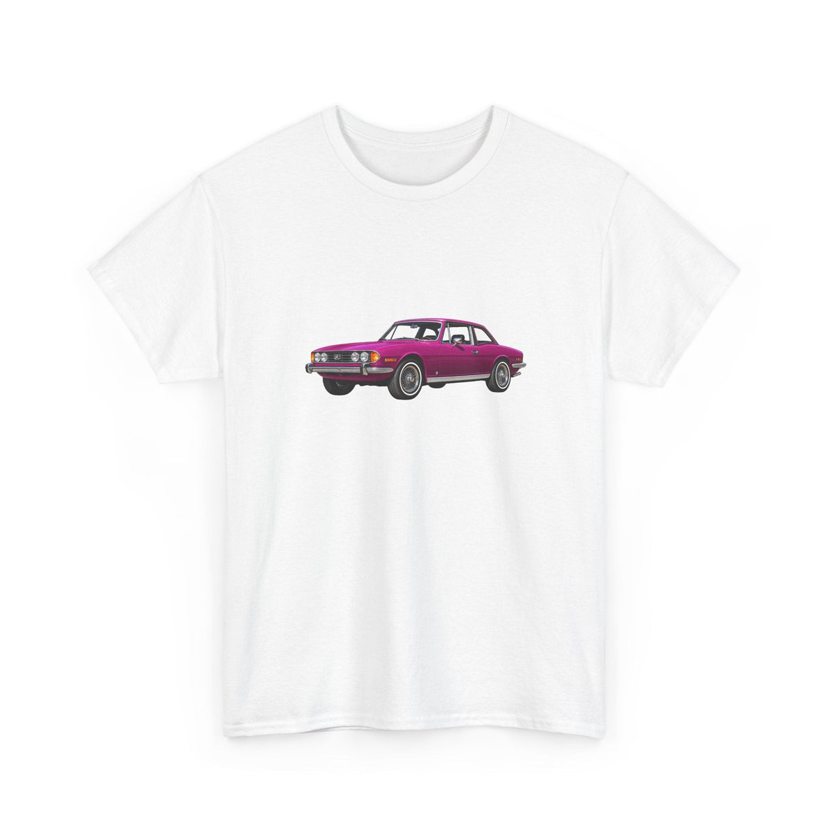 1972 Triumph Stag Coupe T-shirt - Cars, Trucks & Cycles - Harvey Ltd