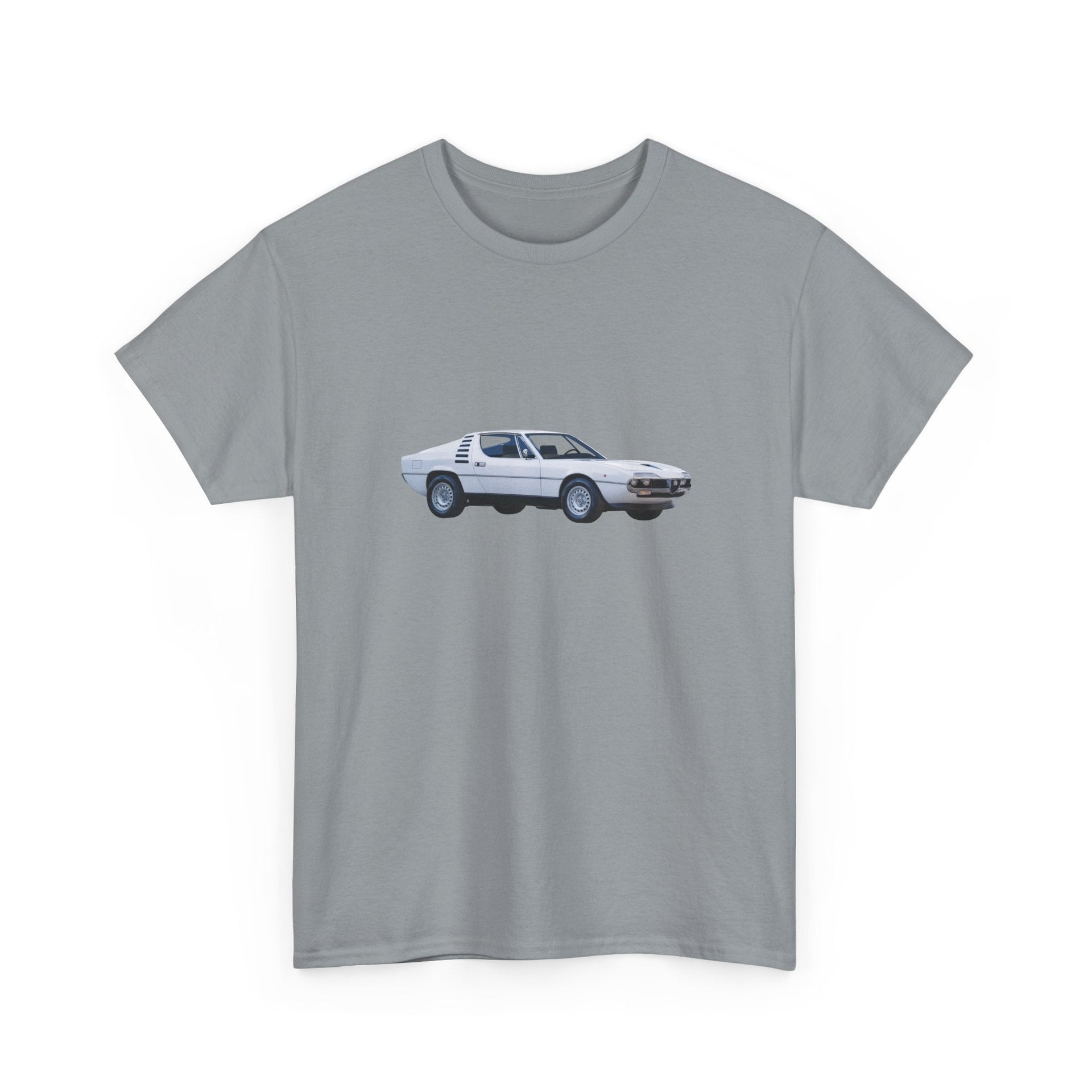 1973 Alfa Romeo Montreal Touring Car T-shirt - Cars, Trucks & Cycles - Harvey Ltd