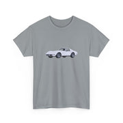 1973 Chevy Corvette Classic White T-shirt - Cars, Trucks & Cycles - Harvey Ltd